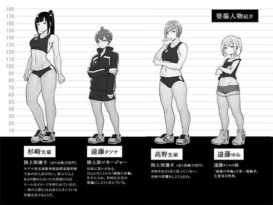 隷属の首輪 憧れの陸上部先輩を捕らえて自分の好みに洗脳調教のサンプル画像8